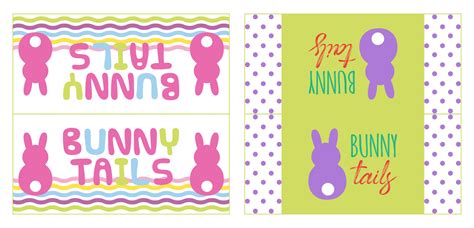 6 best printable easter tags bunny tails pdf for free