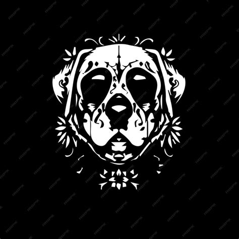 Premium Vector Dog Skull Design