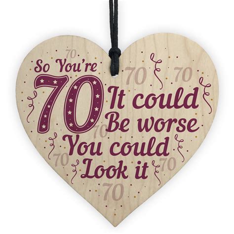 Funny 70th Birthday Card 70th Birthday T For Mum Dad Nan