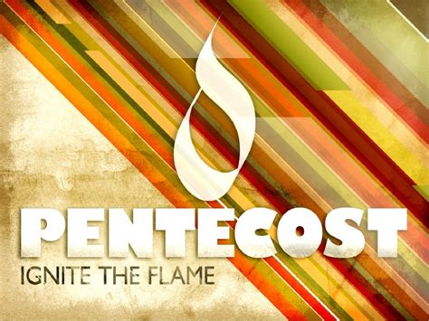 Outpouring Of The Holy Spirit Powerpoint Sermon Pentecost Powerpoints