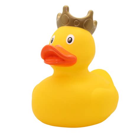 XXL Yellow Duck With Crown Mini Giant And Keychain Ducks Rubber