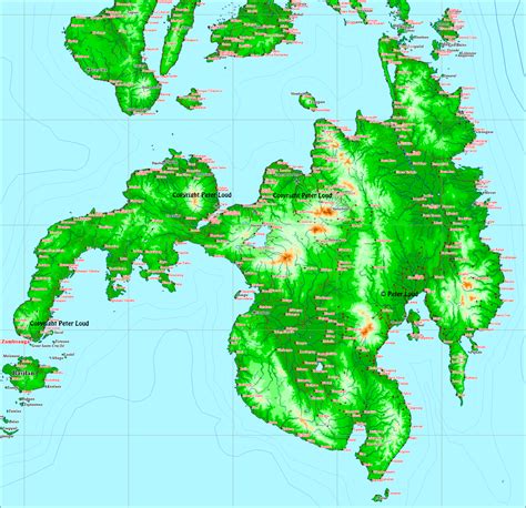 Maps Of Mindanao The Philippines Peter Loud