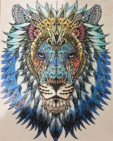 Draw Lions Lion Mandala Animal Drawings Lion Art