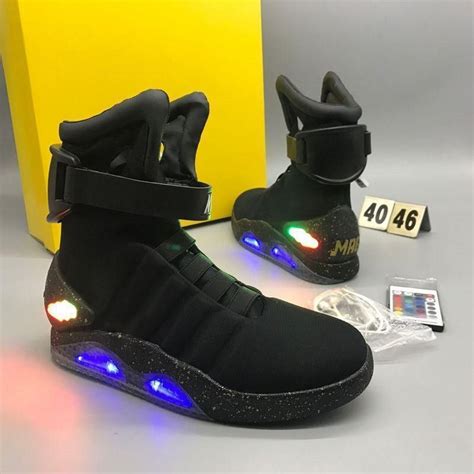 2020 Limited Edition Air Mag Back To The Future Glow In The Dark Gray