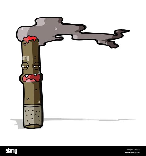 Cartoon Cigar Character Stock Vector Image And Art Alamy