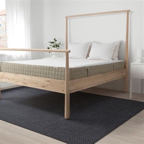 The company focuses on providing latex, foam and spring mattresses. MAUSUND Natural latex mattress - medium firm, natural - IKEA