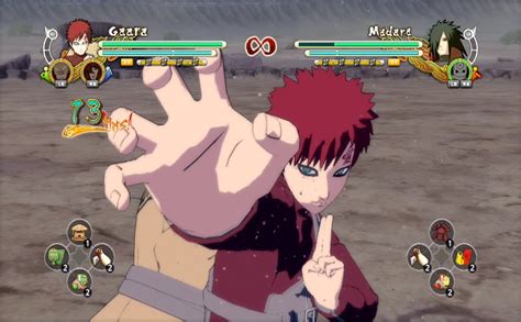 Naruto Ultimate Ninja Storm 3 Kazekage Gaara Complete Moveset With