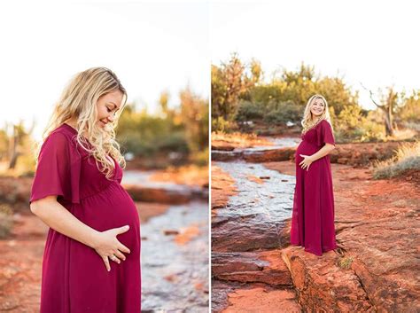 Maternity Photography Sedona Arizona Kristen And Joe Saaty Photography