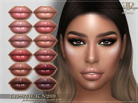 Помада для губ Frs Lipstick N269 Симс 4