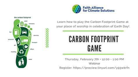 How To Play The Carbon Footprint Game Action Network