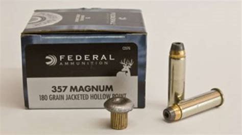 357 Mag Federal 180 Grain Jhp An Official Journal Of The Nra
