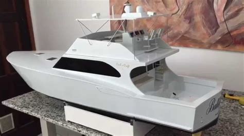 Sportfish 71 Boat Model Rc Scale 115 57 Part 2 Youtube