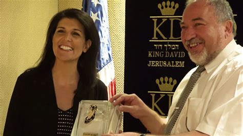 Ambassador Nikki Haley Meets Israeli Mod Lieberman Youtube