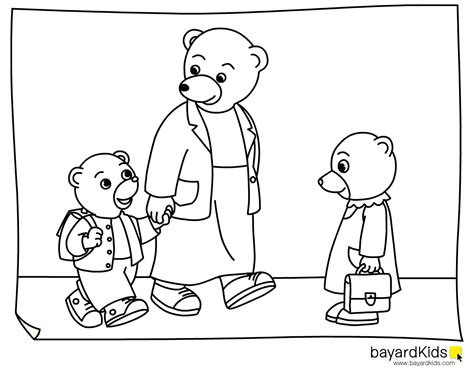 9 Précieux Coloriage Ours Photograph  COLORIAGE