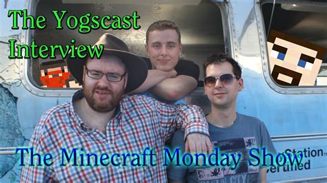 the yogscast interview simon and lewis at gamescom germany minecraft monday show youtube