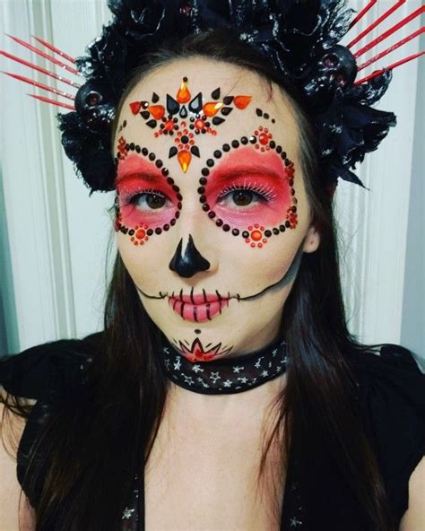 Diy Sugar Skull Makeup Sugar Skull Makeup Halloween Makeup Sugar