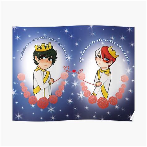 Tododeku Princes Poster By Lecchinoodles Redbubble