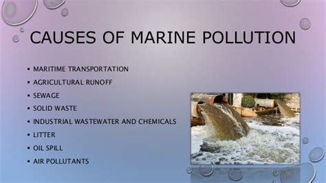 Water And Marine Pollution