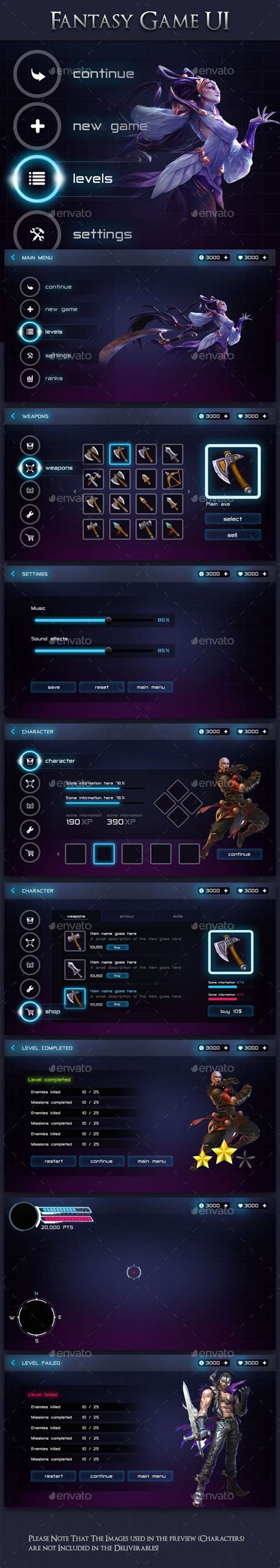 Free 3d assets for ui. Pin on Royalty Free Game User UI Templates - Game Assets