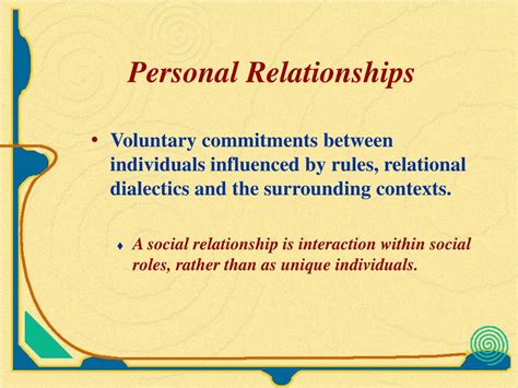 Ppt Personal Relationships Powerpoint Presentation Free Download