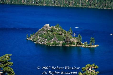 Fannette Island Is The Only Island In Lake Tahoe Californianevada