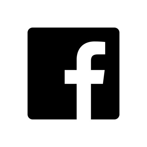 Black Facebook Logo Vector Clipart Best
