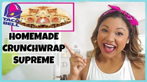 Maybe you would like to learn more about one of these? Homemade Taco Bell Crunchwrap Supreme | Taco Bell Recipe ...