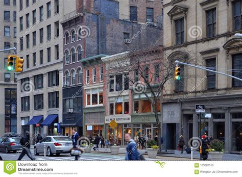 Broadway Manhattan New York City Editorial Stock Photo