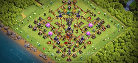 Clash Of Clans Town Hall 10 Layout