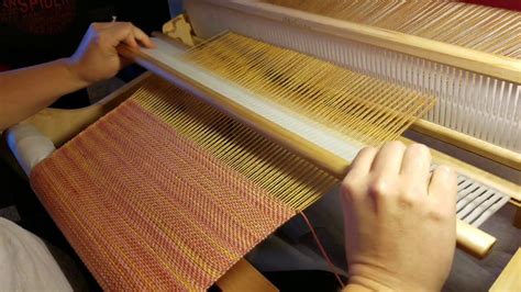 Weaving 21 Twill On Rigid Heddle Loom Youtube