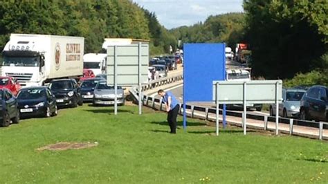 Police Probing Mystery Flammable Substance Which Forced M3 Closure