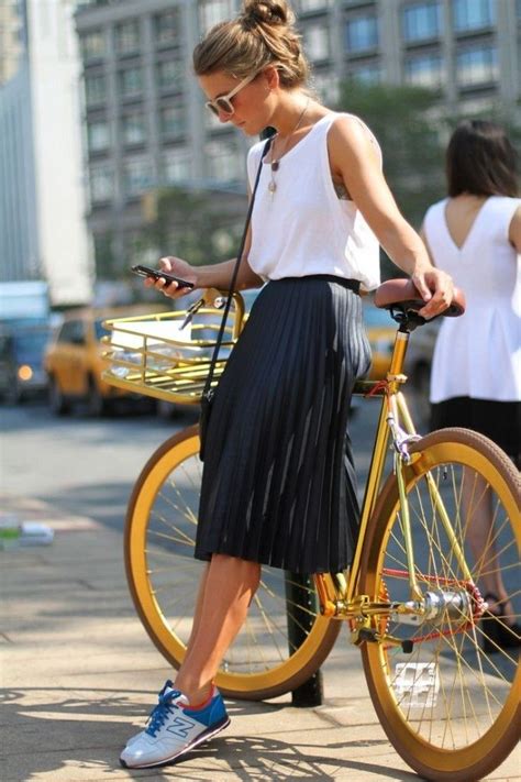 Despite The Fact That Looking Stylish While Riding A Bike To Work May