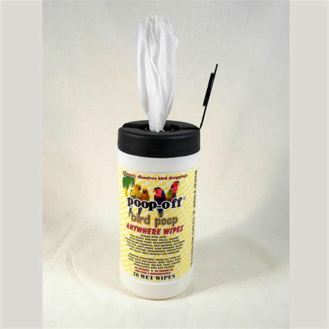 In some cases you can use wipe it off instead a verb wipe off. Poop Off Bird Poop Remover 70ct wipes 10402031016 - $11 ...
