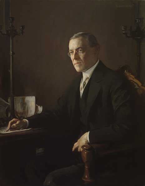 Woodrow Wilson And The First World War National Portrait