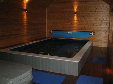 This Indoor Endless Pool Highlights Yet Another Installation Option For