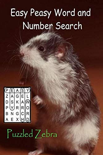 Easy Peasy Word And Number Search By Puzzled Zebra Goodreads