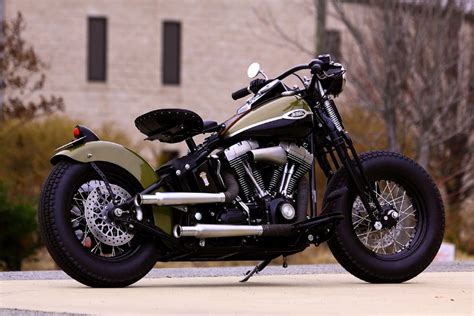 An upright seat and super comfortable cruising. biker excalibur II: Eriq Vs Springer Bobber by southeast ...