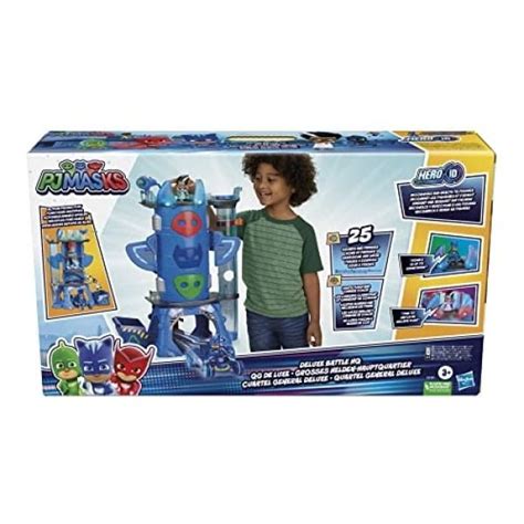 Pj Masks Deluxe Battle Hq Preschool Toy Headquarters Playset With 2