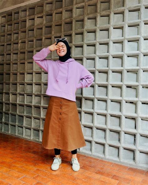 Ootd celana kulot warna lilac. Inspirasi Outfit Fashion Warna Lilac Buat Hijabers Nih ...
