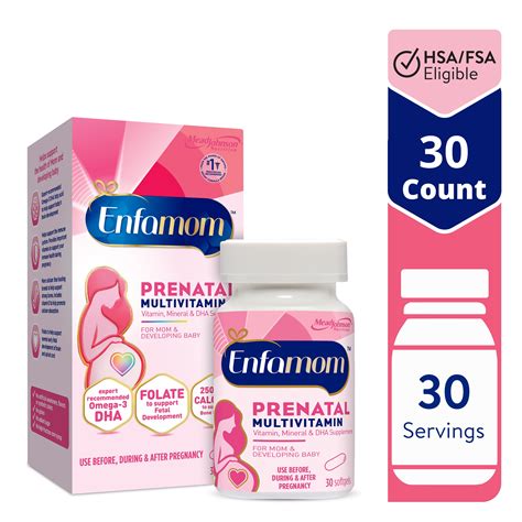 Enfamom Prenatal Vitamin Supplement For Pregnant And Lactating Women