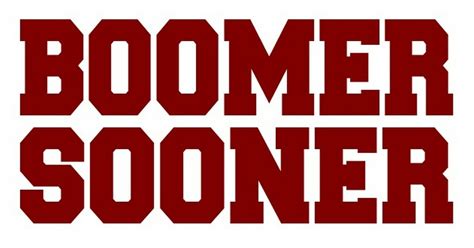 ✓ free for commercial use ✓ high quality images. ncaa0469 Oklahoma Sooners Boomer Sooner Die Cut Vinyl ...