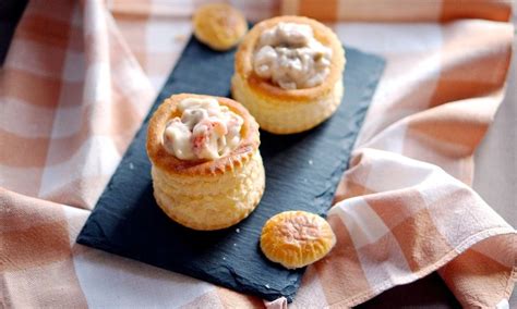 Bouchée à la reine noix de st jacques et champignons Vol Au Vent Mini