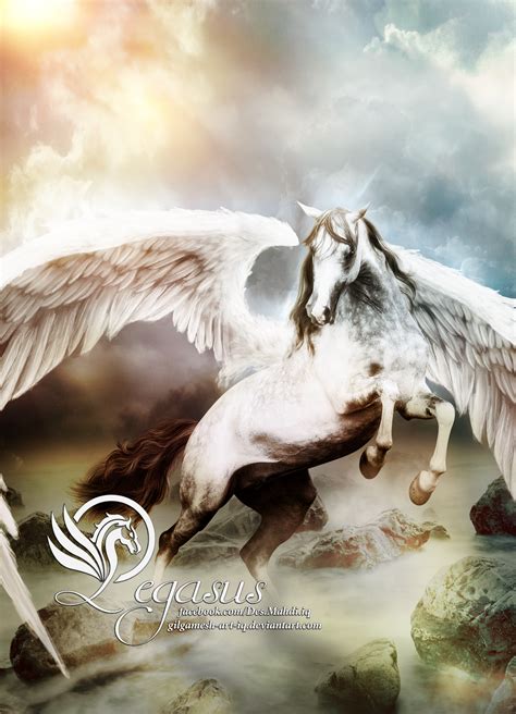 Pegasus The Winged Horse By Gilgamesh Art On Deviantart