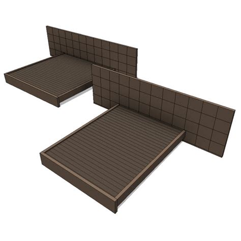 Below you will find bed bim content. JH2 Carina Bed 10085 - $2.00 : Revit families, Modern Revit Furniture models, The Revit Collection