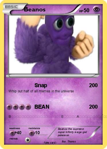 Pokémon Beanos 98 98 Snap My Pokemon Card