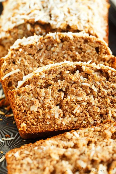 Healthy Coconut Banana Bread Table For Two®