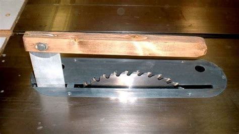 Many table saw operations are done with the use an anti anything. Do it yourself table saw splitter/guard