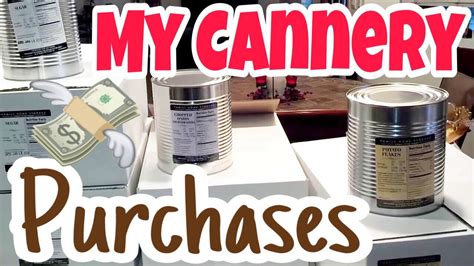 The benefit of prepackaged long term food is that it's convenient, easy to store and has a super long shelf life. Long Term Food Storage: My CANNERY Purchases & What They ...
