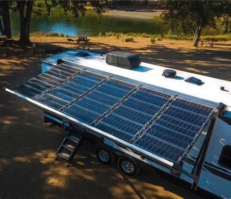 Xpanse Solar Panel Awning Boosts Rv Life With Massive 1000 Watt Output