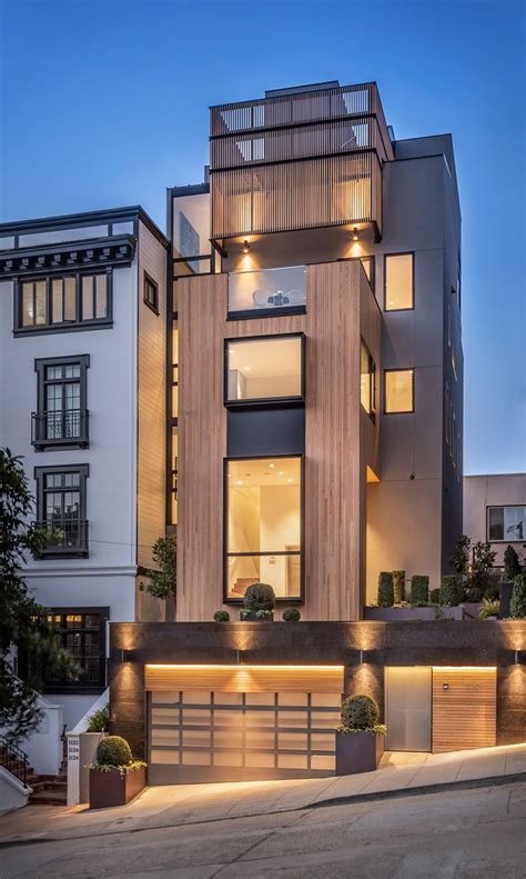 Maybe you would like to learn more about one of these? The Russian Hill Residence in San Francisco, spans four ...